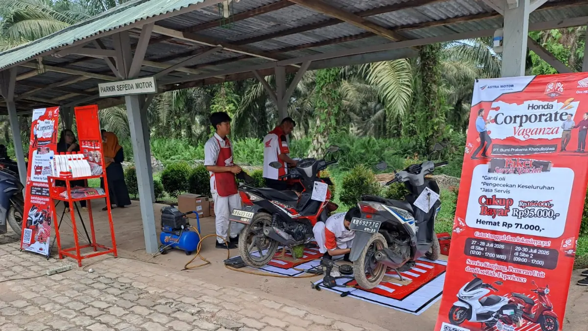 Service Kunjung Honda Dekatkan Layanan Servis ke Tempat Kerja Konsumen