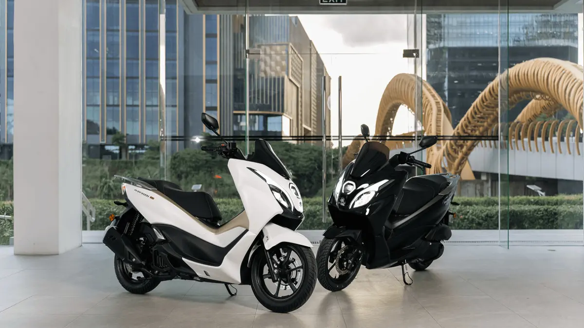 Suzuki Burgman 15 yang kini menarik perhatian pasar Indonesia. (SUZUKI)