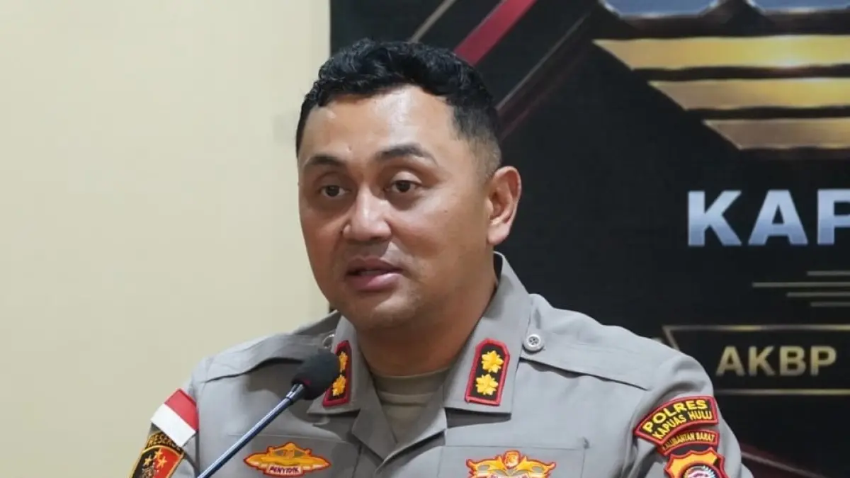 Kapolres Kapuas Hulu, AKBP Wisnu Perdana Putra.