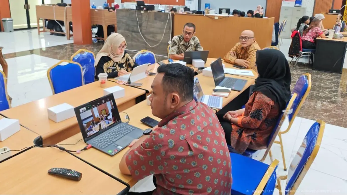 Kanwil Kemenkum Kalbar menggelar rapat harmonisasi Rancangan Peraturan Bupati Kapuas Hulu tentang Disiplin PPPK.