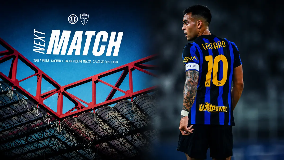 Inter Milan bersiap memulai pertahanan gelar Serie A dengan menjamu Monza di San Siro. (IG Monza-Inter/Diolah)