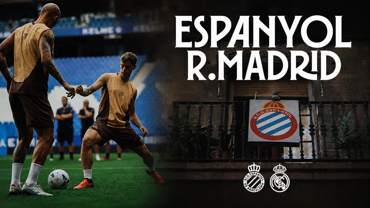 Real Madrid mengawali kampanye La Liga 2026/2027 dengan menghadapi Espanyol di RCDE Stadium. (IG@rcdespanyol)
