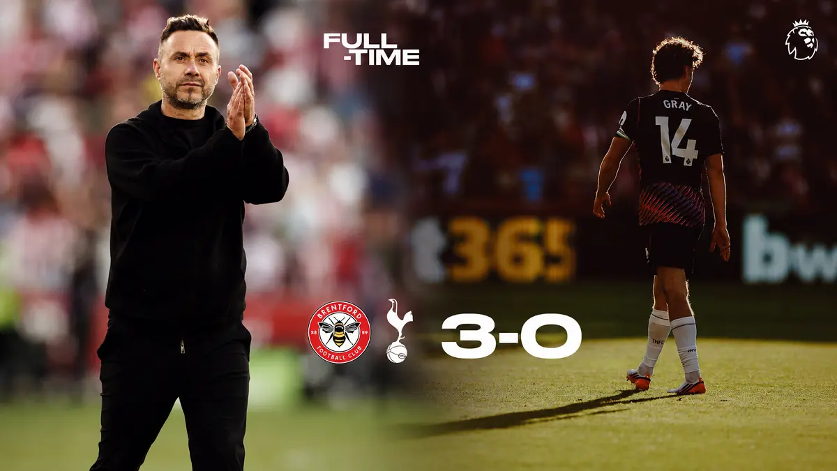 Roberto De Zerbi mengalami kekalahan telak dari Brentford pada laga pembuka Premier League 2026/2027. (IG@spursofficial)