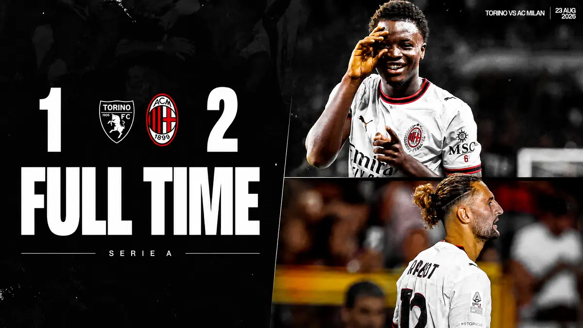 AC Milan mengalahkan Torino 2-1 pada laga pembuka Serie A 2026/2027. (IG@acmilan)