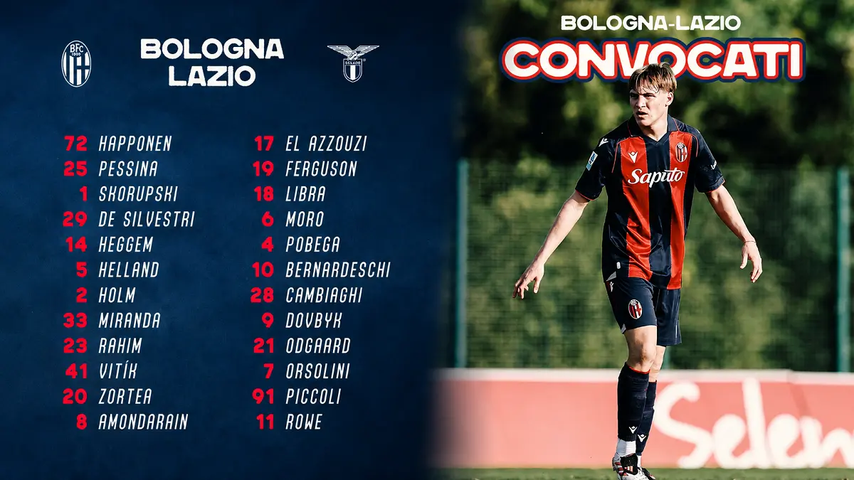 Bologna menjamu Lazio pada pekan pertama Serie A 2026/2027 di Stadion Renato Dall’Ara, Senin (24/8/2026) pukul 23.30 WIB. (IG@bolognafc1909)