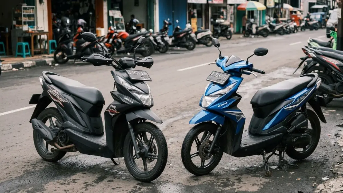 Honda BeAT Street VS Honda BeAT.