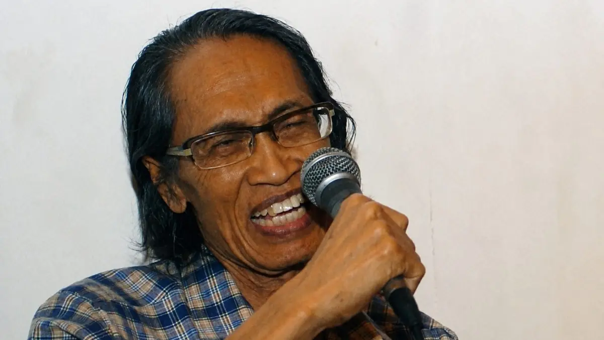 Prof. Dr. Anhar Gonggong membahas kondisi Indonesia ketika Soeharto mulai menjadi presiden hingga perhatian terhadap pendidikan dasar.(DOK ANTARA) 