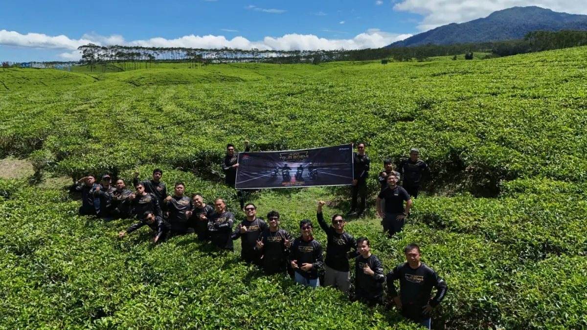 Touring jarak jauh MAXI Tour Boemi Nusantara (MTBN) 2026 akhirnya resmi mencapai garis akhir. (ISTIMEWA)