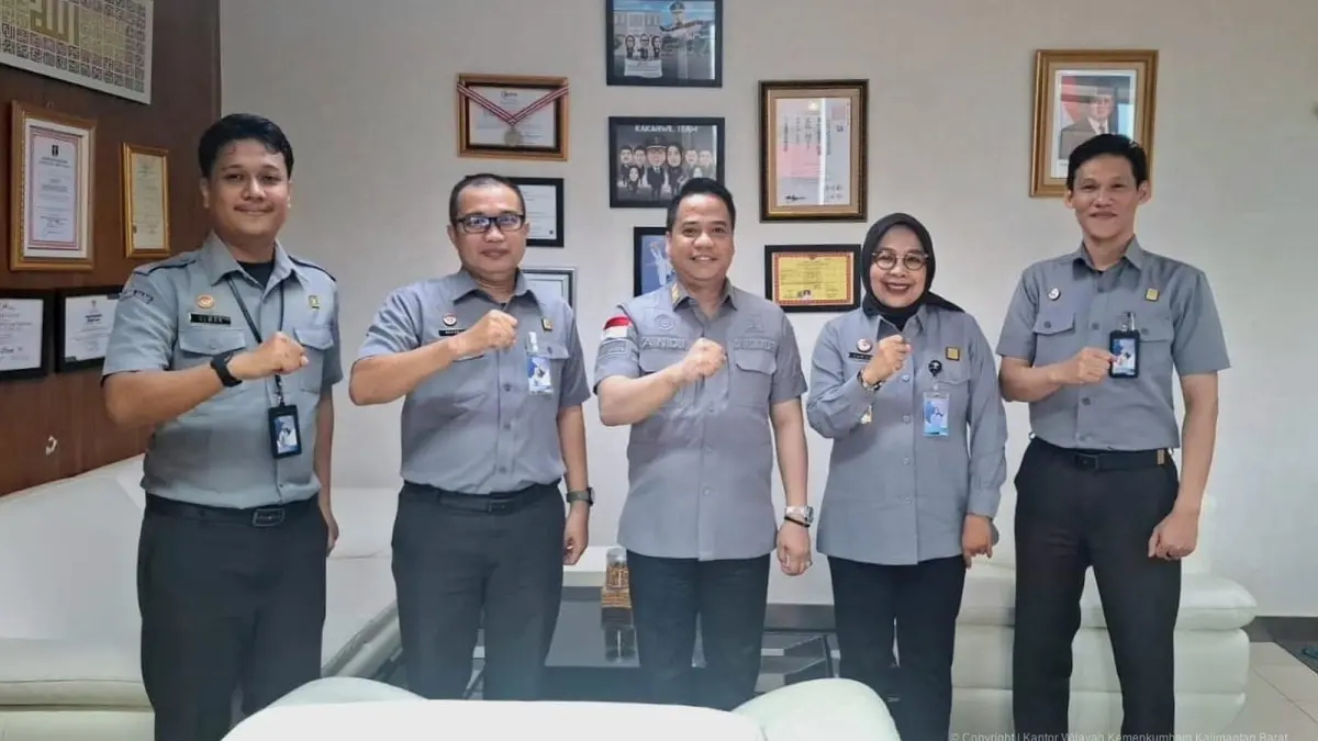 Kanwil Kemenkum Kalbar menggelar koordinasi bersama Ditjen AHU Kemenkum Ri di Jakarta pada Senin (24/8). (DOK KANWIL KEMENKUM KALBAR)