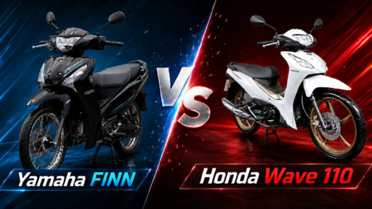 Yamaha FINN 2026 dan Honda Wave 110 2026 sama-sama menyasar konsumen yang membutuhkan motor keluarga ekonomis untuk penggunaan harian. (GREATBIKER)