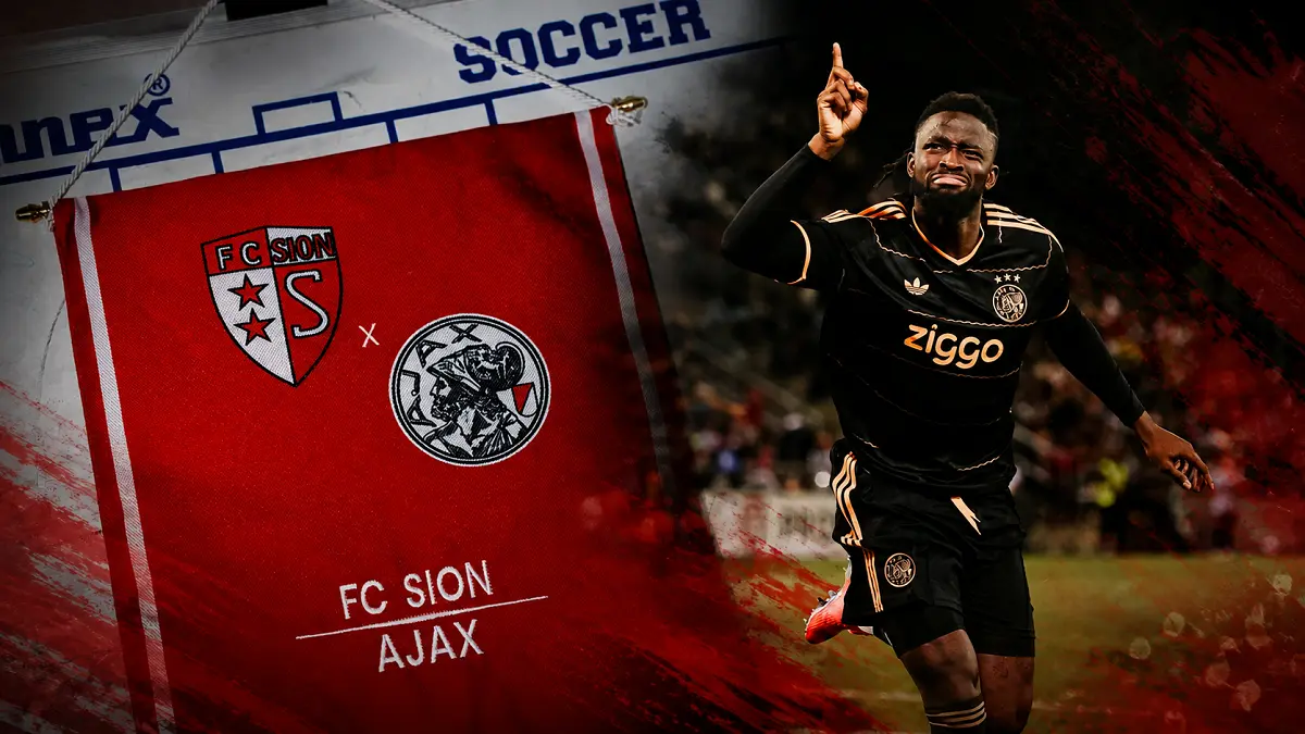 Ajax bersiap menghadapi Sion pada leg kedua play-off UEFA Conference League di Johan Cruijff ArenA. (IG. Sion-Ajax/Diolah)