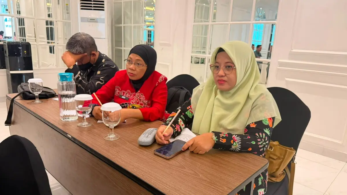 Kanwil Kemenkum Kalbar mengikuti kegiatan Analisis dan Evaluasi Raperda dan Perda berperspektif HAM di Hotel Maestro Pontianak, Rabu (26/8). (DOK KANWIL KEMENKUM KALBAR)
