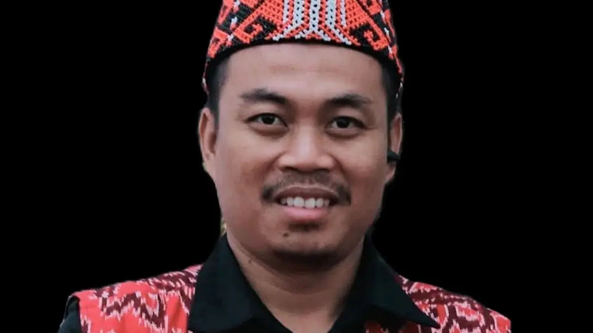 Ketua Bala Dayak Kabupaten Landak, Aan Dahoya. (ISTIMEWA)