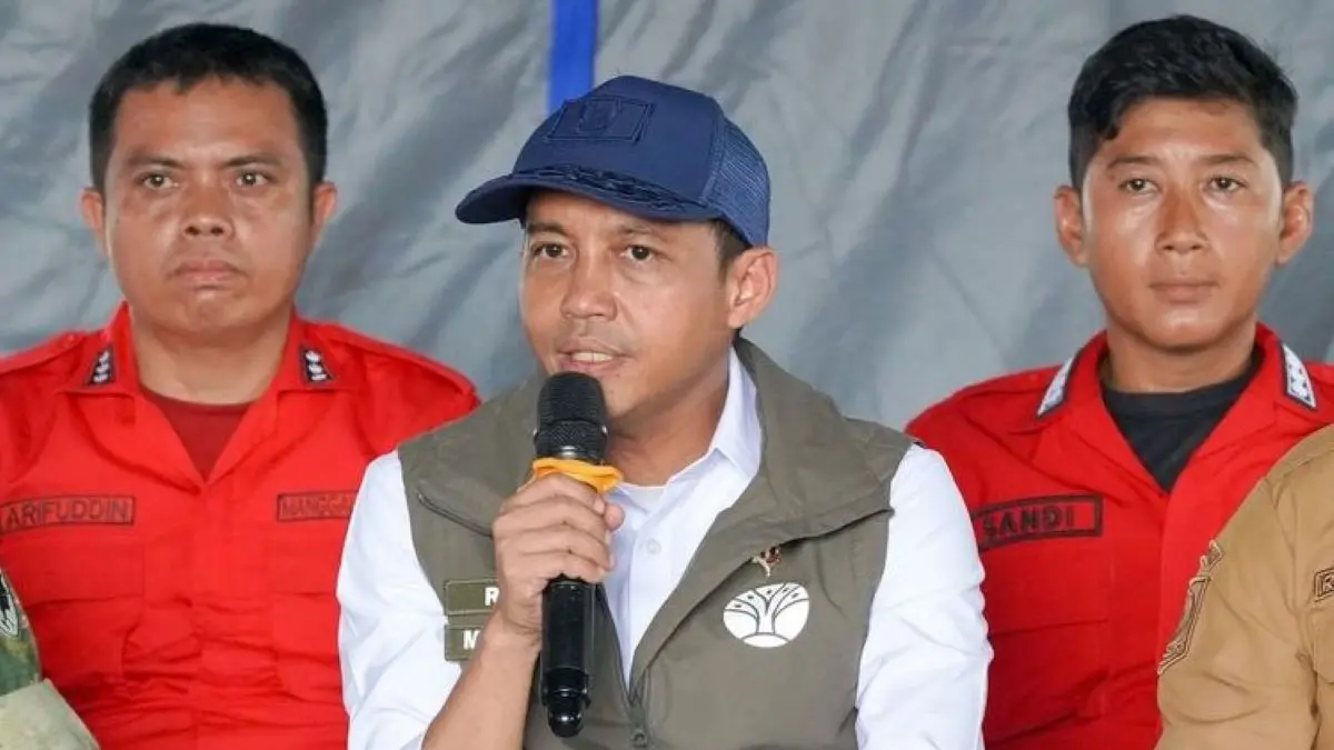 Menteri Kehutanan Raja Juli Antoni.