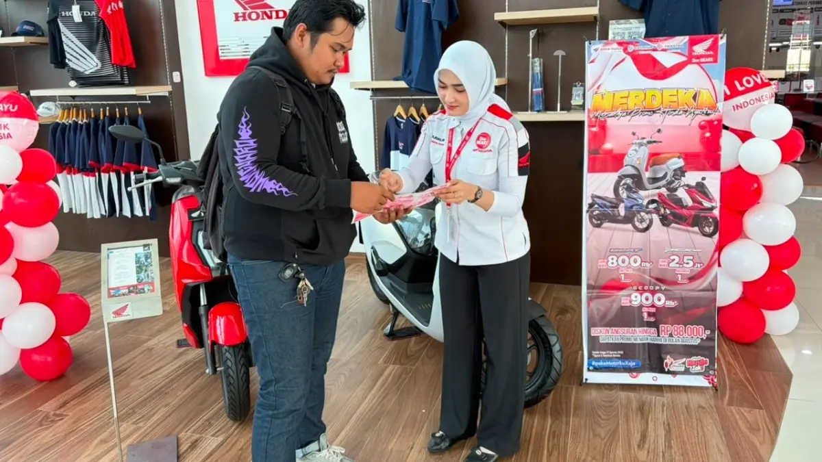 Promo Motor Honda di Kalbar, DP Mulai Rp800 Ribu dan Diskon Angsuran hingga Rp88 Ribu