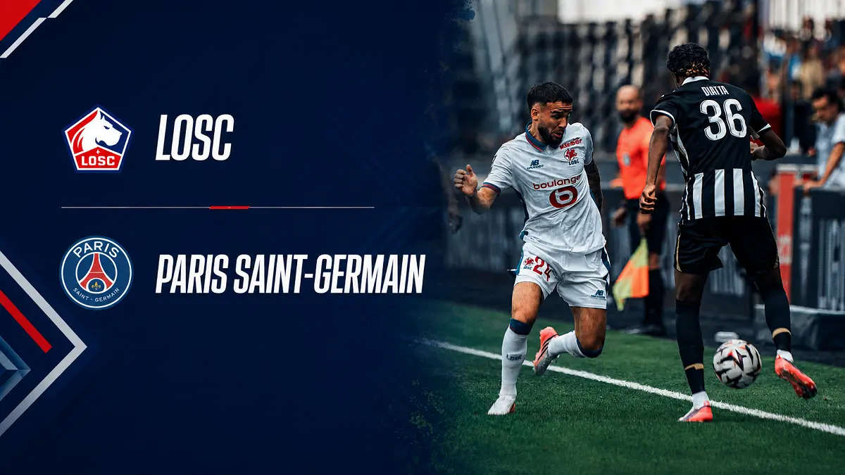 Calvin Verdonk berpeluang tampil saat Lille menjamu Paris Saint-Germain di Stade Pierre-Mauroy. (IG@losclive/Diolah)