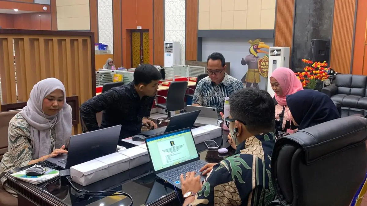 Kanwil Kemenkum Kalbar menggelar rapat harmonisasi Raperbup Kubu Raya tentant tata cara penyaluran bagi hasil pajak daerah dan retribusi daerah kepada desa pada Kamis (27/8). (DOK KANWIL KEMENKUM KALBAR)