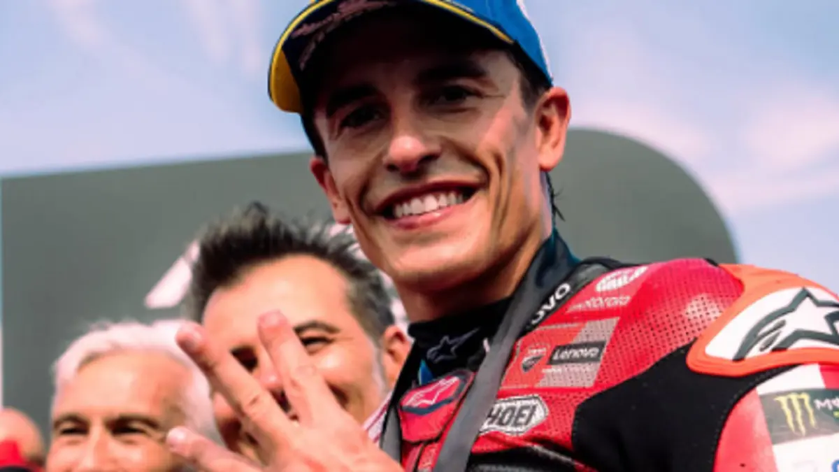 Marc Marquez percaya diri bisa bangkit di MotoGP Aragon setelah mengalami akhir pekan sulit bersama Ducati di Silverstone. (INSTAGRAM/@marcmarquez93)