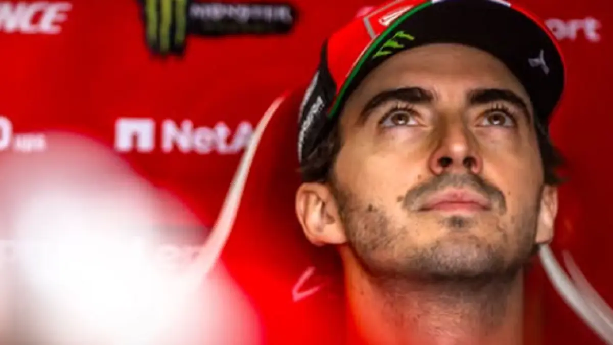 Pecco Bagnaia yakin Ducati memiliki potensi lebih besar daripada Aprilia di MotoGP Aragon 2026.(INSTAGRAM/@pecco63)