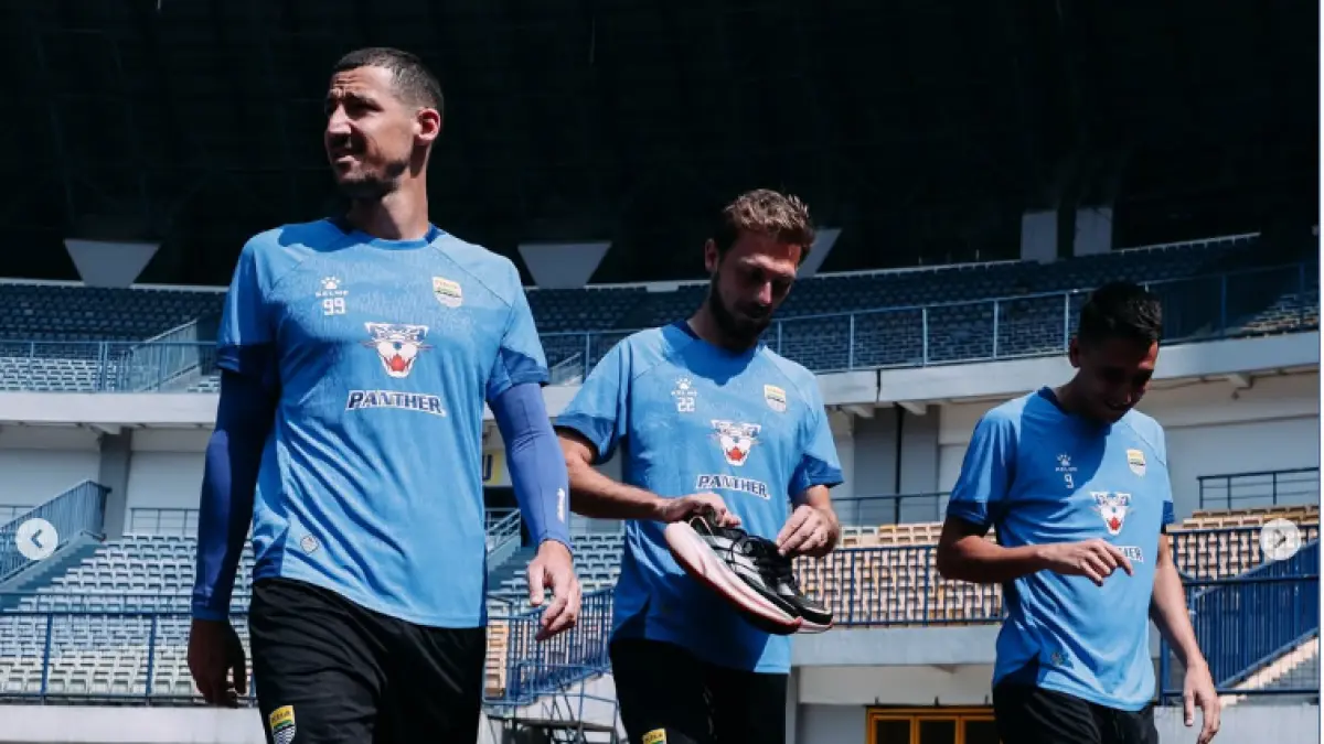 Persib Bandung mematangkan persiapan latihan jelang menghadapi Manila Digger pada play-off ACL Two 2026/2027. (IG@persib)