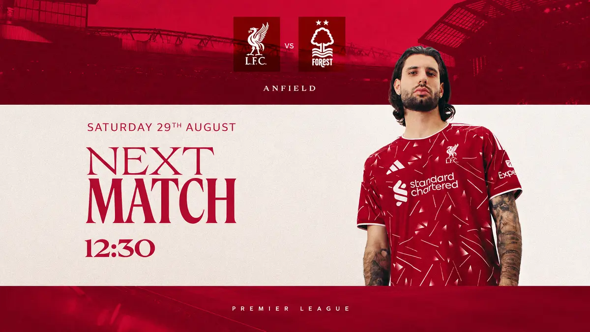 Liverpool menghadapi Nottingham Forest dalam laga kandang perdana Premier League 2026/2027 di Anfield. (IG@liverpoolfc)