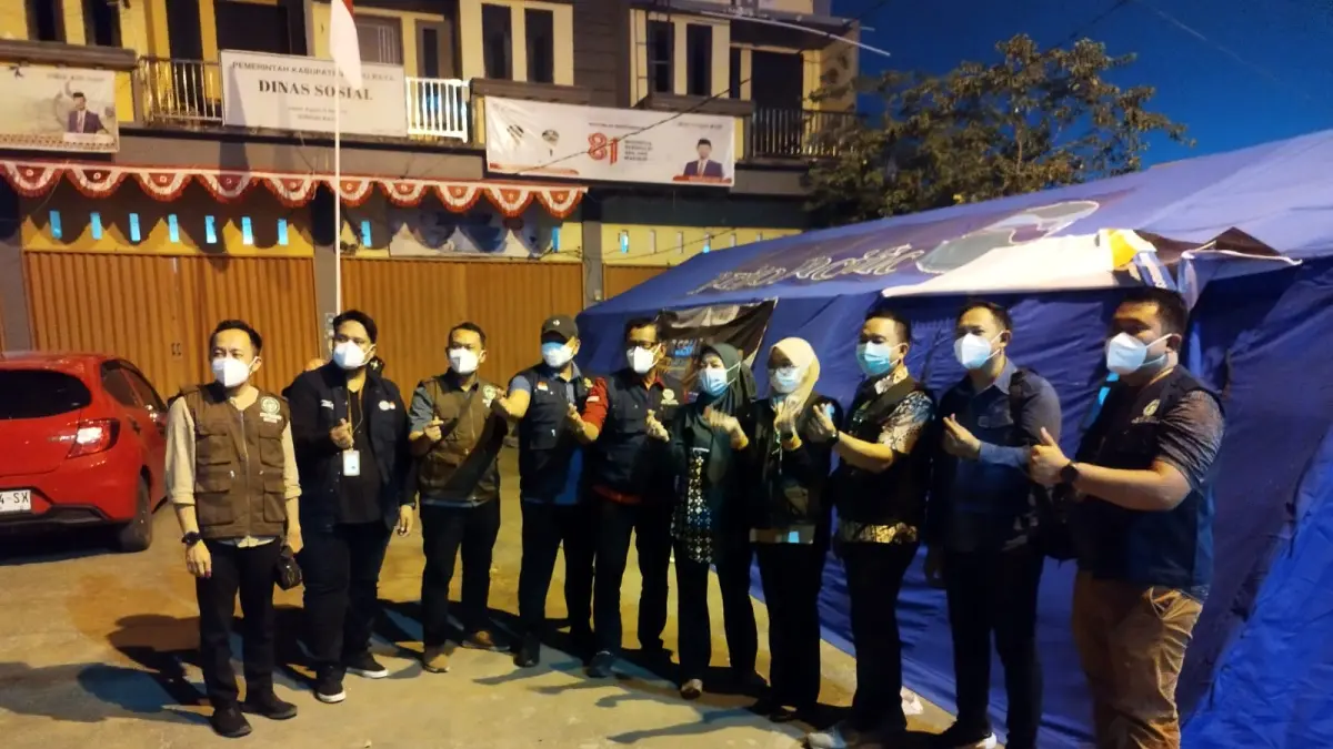 Satgas Kesehatan Yarsi Pontianak siap melayani Petugas Pemadam Karhutla.