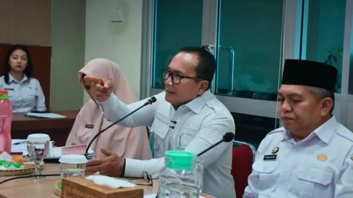 Suasana Rapat Koordinasi Rencana Pembangunan dan Pengembangan Infrastruktur dan Kewilayahan Kabupaten Kubu Raya, Rabu (26/8) di Ruang Pamong Praja II Kantor Bupati Kubu Raya.