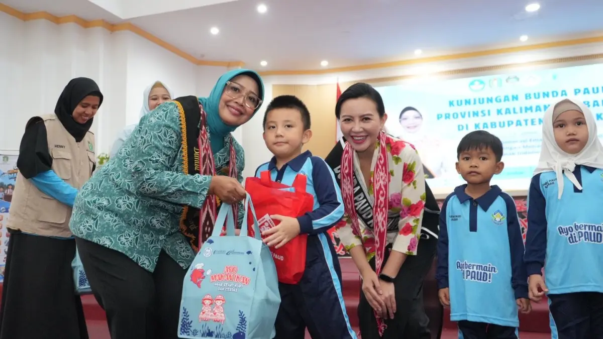Tim Satgas Pangan menggelar sidak pangan di Pasar Rakyat Landak Kecamatan Ngabang pada Rabu (26/8). (HUMAS POLRES LANDAK)