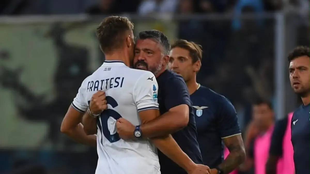 Davide Frattesi menjadi sorotan saat Lazio menjamu Genoa di Stadio Olimpico. (IG@davidefrattesi_22)