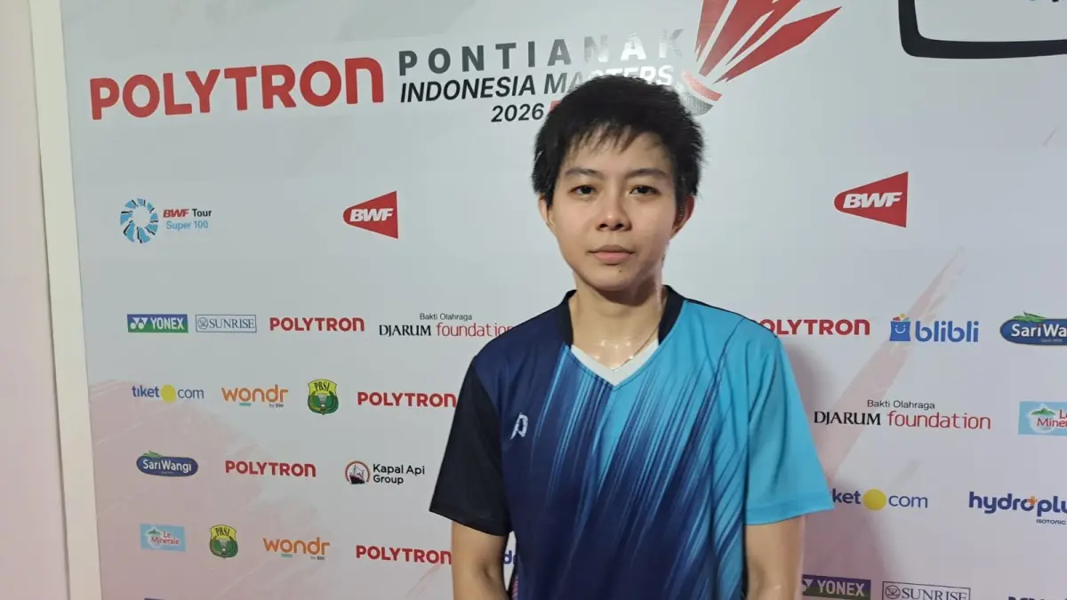 Pebulutangkis Tunggal putri Indonesia, Yulia Yosephine Susanto mengalahkan wakil Perancis di babak kualifikasi ajang Polytron Pontianak Indonesia Masters 2026 Super 100 Senin (1/9). (ISTIMEWA)