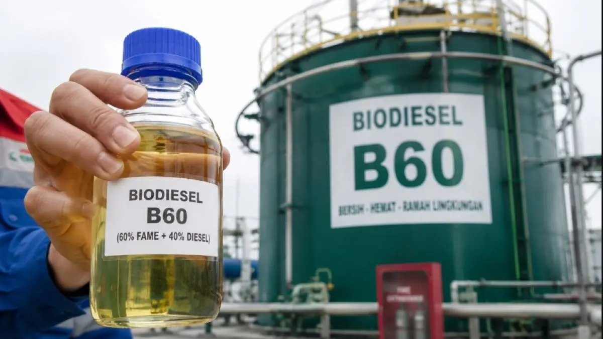 Ilustrasi - Biodiesel B60.