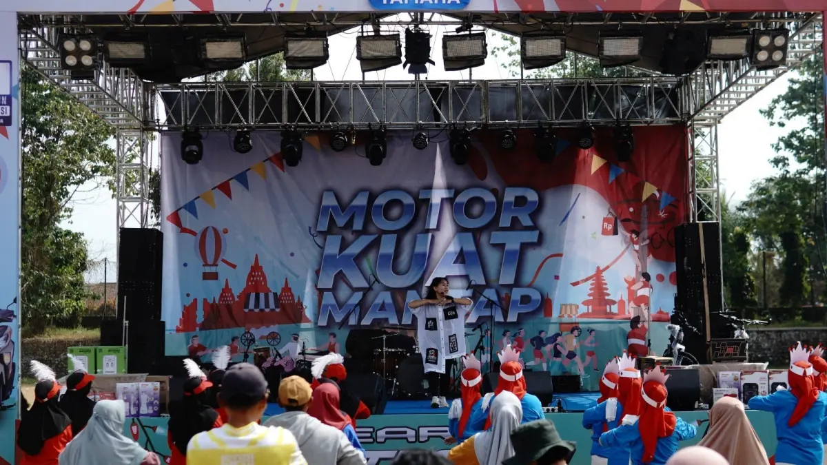 Keseruan Karnaval Gear Ultima Yamaha di Purwokerto