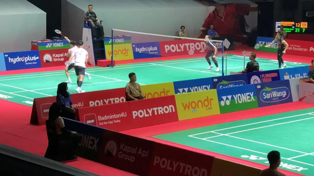 Menang Dua Gim Langsung, Bimo/Nabila Tembus 16 Besar Indonesia Masters 2026 di Pontianak