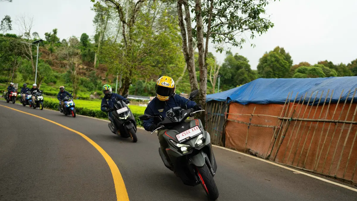 NMAX TURBO dan AEROX ALPHA TURBO Taklukkan Jalur Ekstrem Nusantara