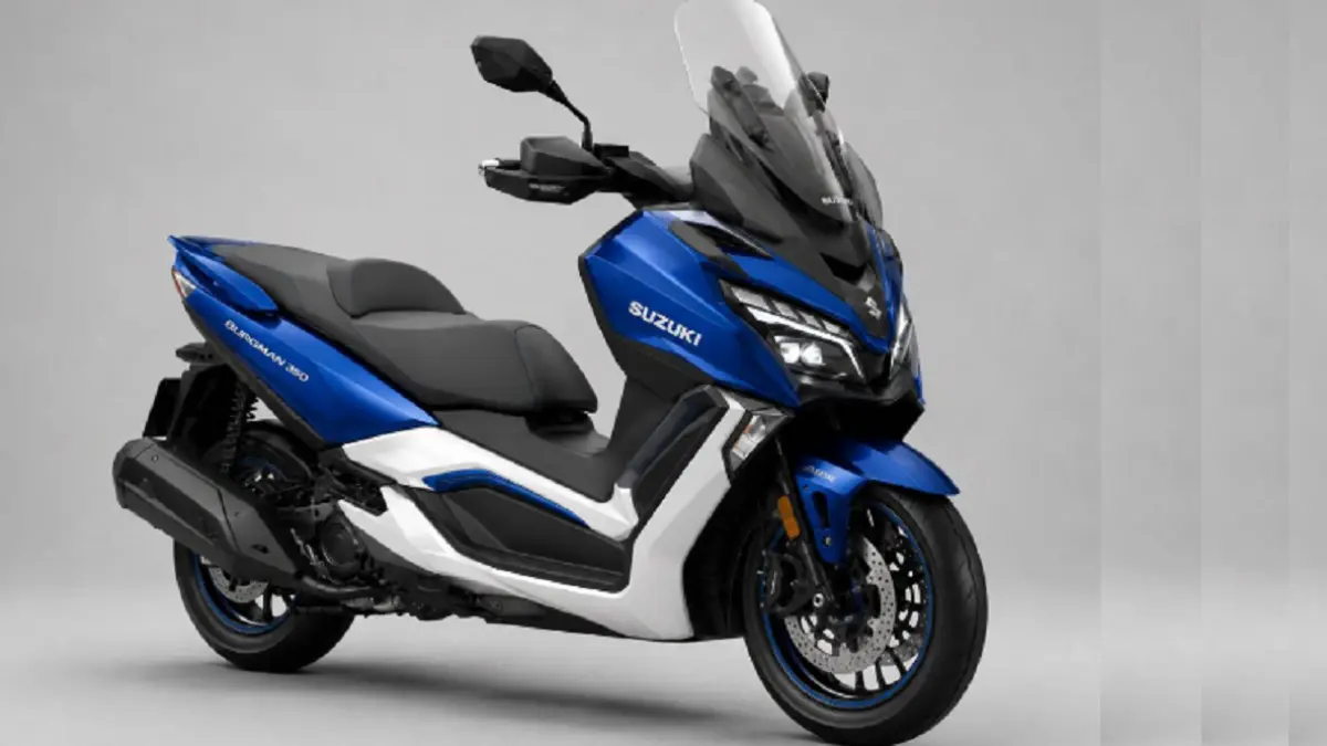 Suzuki Burgman 350 kembali disorot untuk mengisi kelas 300-350 cc, tetapi Suzuki belum mengonfirmasi kehadiran skutik ini. (GREATBIKER)