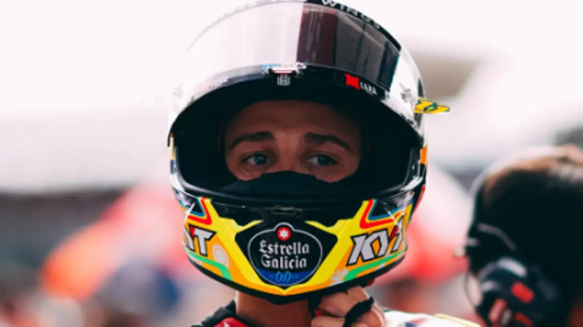 Diogo Moreira mendapat pujian tinggi dari Cal Crutchlow yang menilai pembalap muda Brasil itu berpotensi menjadi juara dunia MotoGP. [Foto: Instagram/@diogomoreira_11]