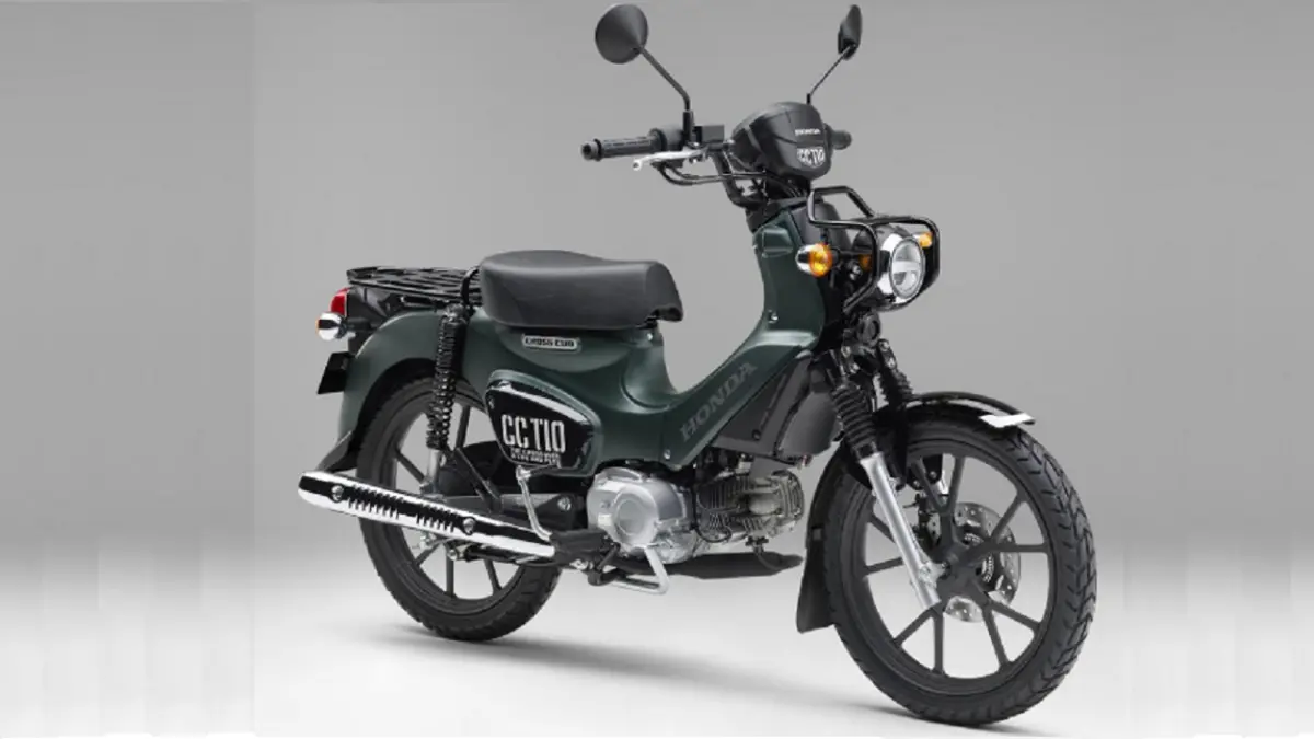 Honda Cross Cub 110 2026 menggabungkan desain klasik keluarga Cub dengan karakter outdoor dan konsumsi bahan bakar 67,9 km/liter. (GREATBIKER)