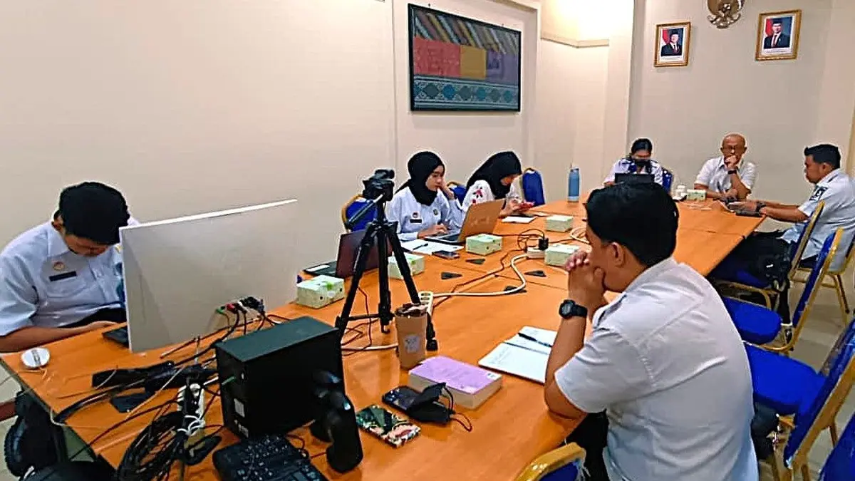 Kanwil Kemenkum Kalbar menggelar rapat harmonisasi Raperbup Kubu Raya pada Rabu (2/9). (ISTIMEWA)