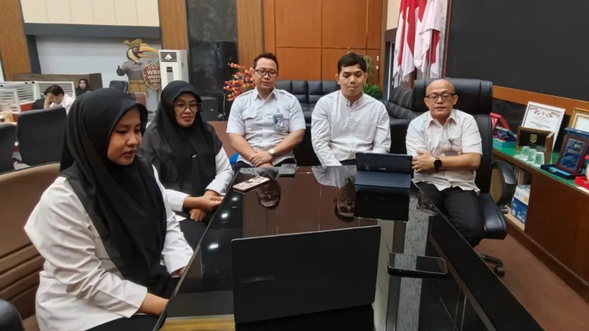 Kanwil Kemenkum Kalbar mengikuti rapat sinkronisasi dan koordinasi perumusan rekomendasi kebijakan Peningkatan Kualitas Regulasi, Rabu (2/9). (ISTIMEWA)