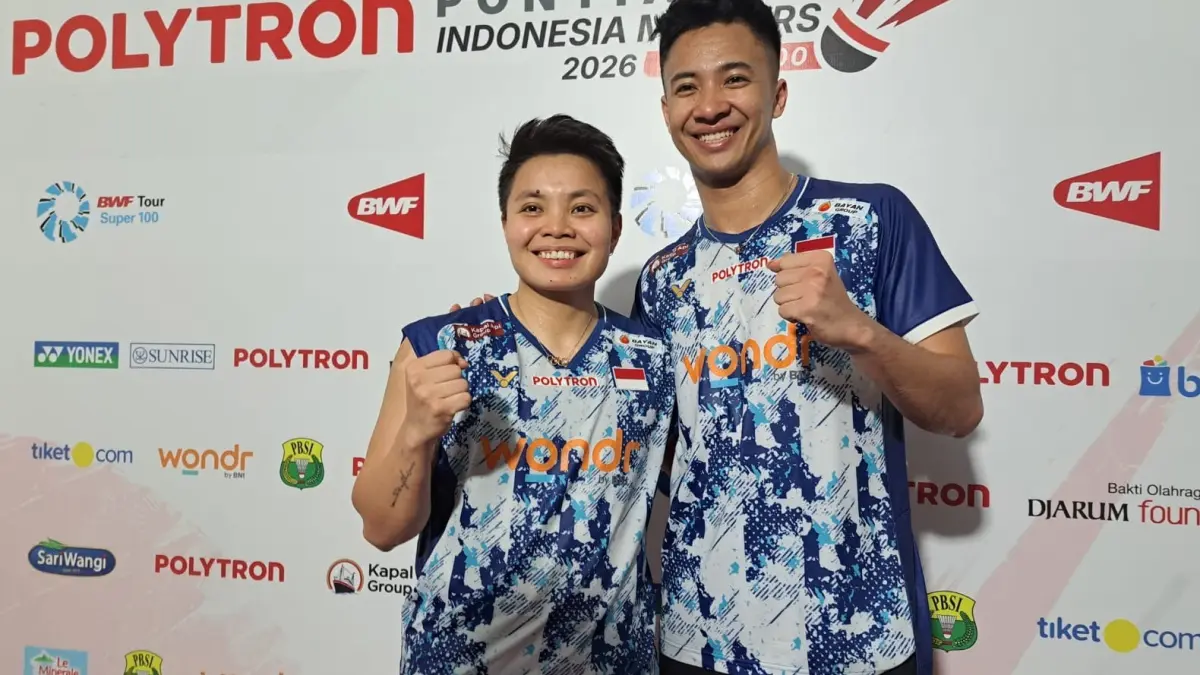 Pasangan ganda campuran Indonesia, Dejan Ferdinansyah dan Apriyani Rahayu