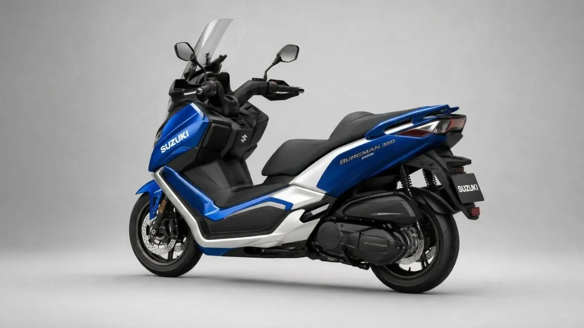 Suzuki Burgman 350. (GREATBIKER)
