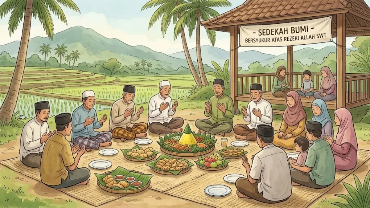 Ilustrasi tradisi leluhur perlu ditimbang dengan petunjuk Allah dan tidak dipertahankan secara membabi buta jika bertentangan dengan syariat.