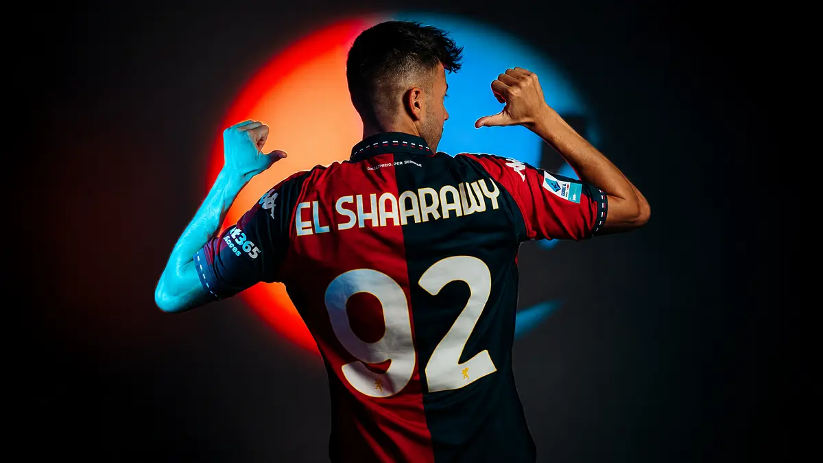 Stephan El Shaarawy berpotensi masuk bangku cadangan setelah kembali ke Genoa saat menghadapi Como pada pekan ketiga Serie A 2026/2027 di Stadio Luigi Ferraris. (IG@genoacfc)