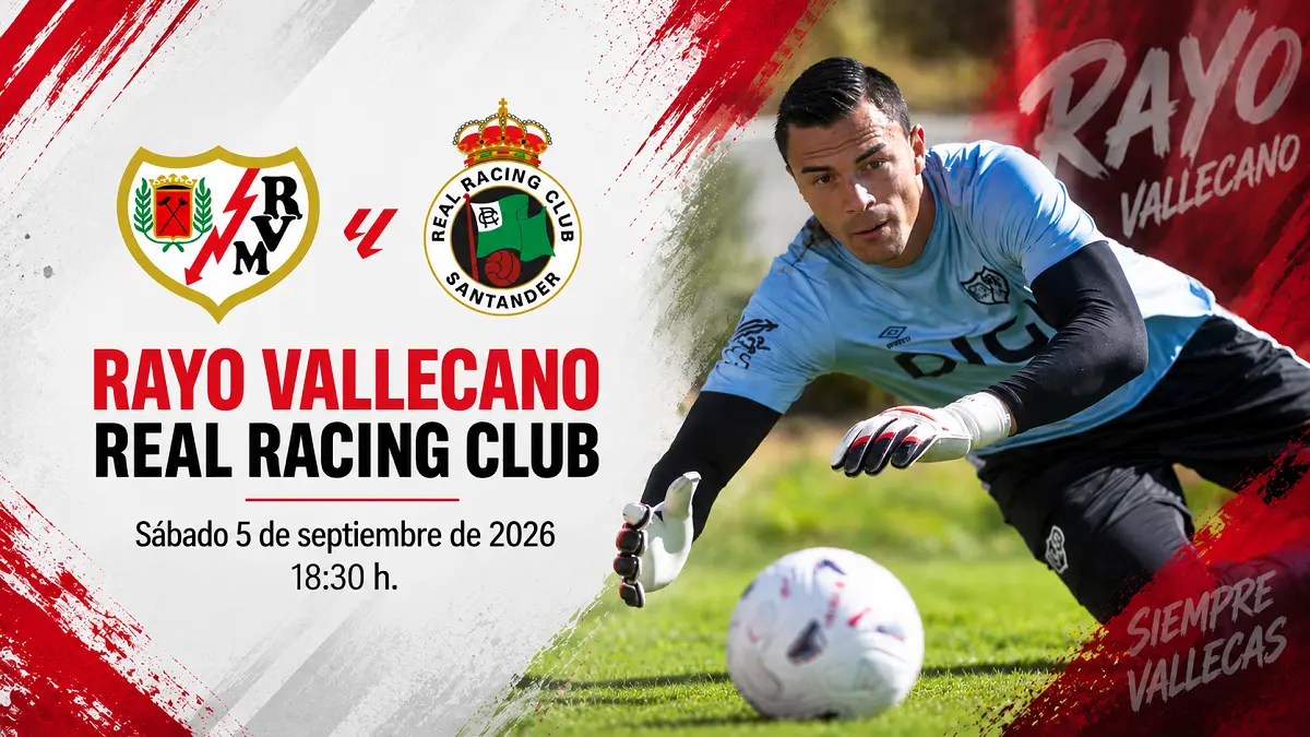 Emil Audero berpeluang menjalani debut bersama Rayo Vallecano saat menghadapi Racing de Santander di Butarque. (IG rayovallecano/Diolah)