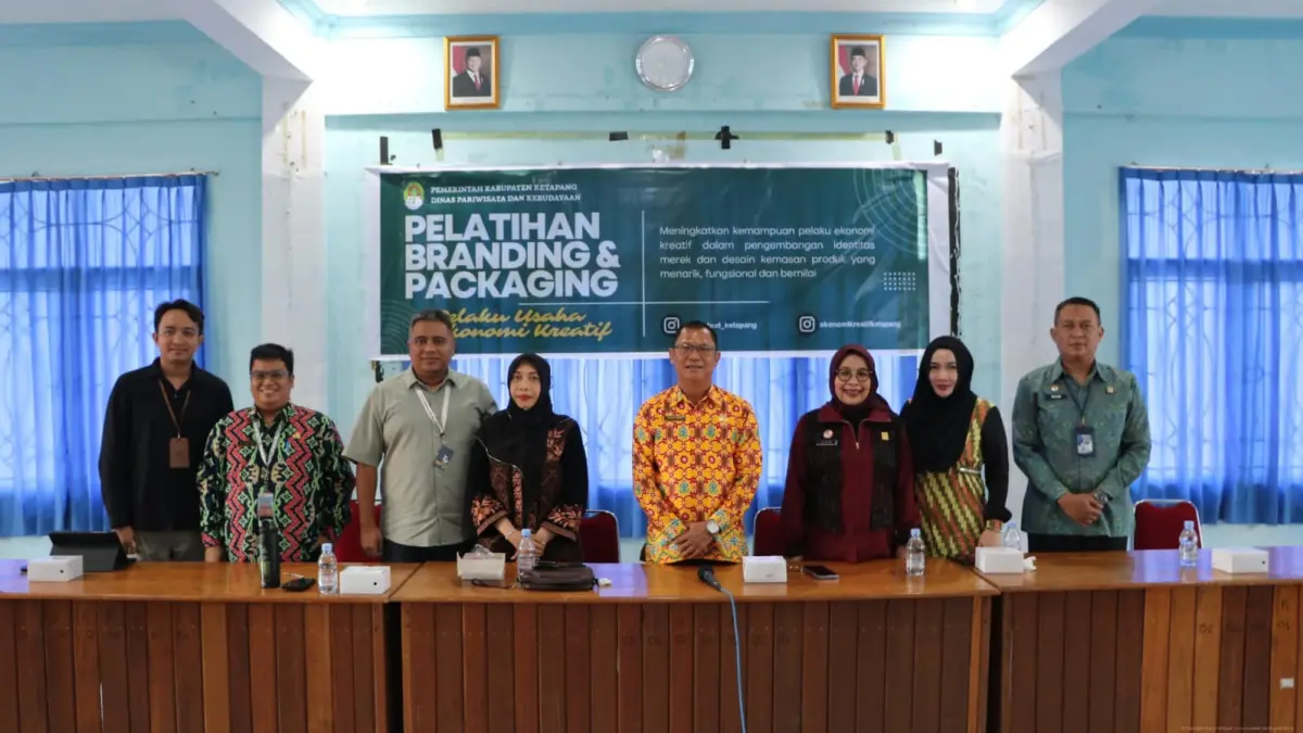 Kanwil Kemenkum Kalbar menggelar sosialisasi pelatihan branding dan packaging bagi pelaku UMKM di Ketapang pada Kamis (3/9). (ISTIMEWA)