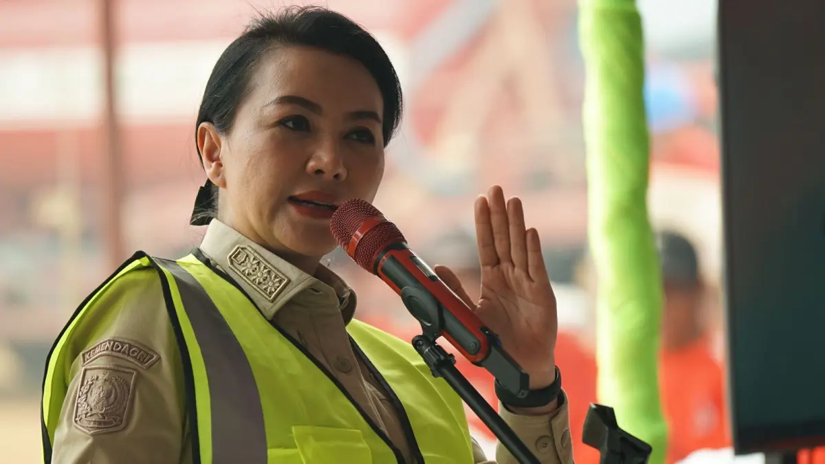 Bupati Landak Karolin Margret Natasa secara resmi telah menaikkan status wilayahnya menjadi Tanggap Darurat Bencana Kebakaran Hutan dan Lahan (Karhutla). (ISTIMEWA)
