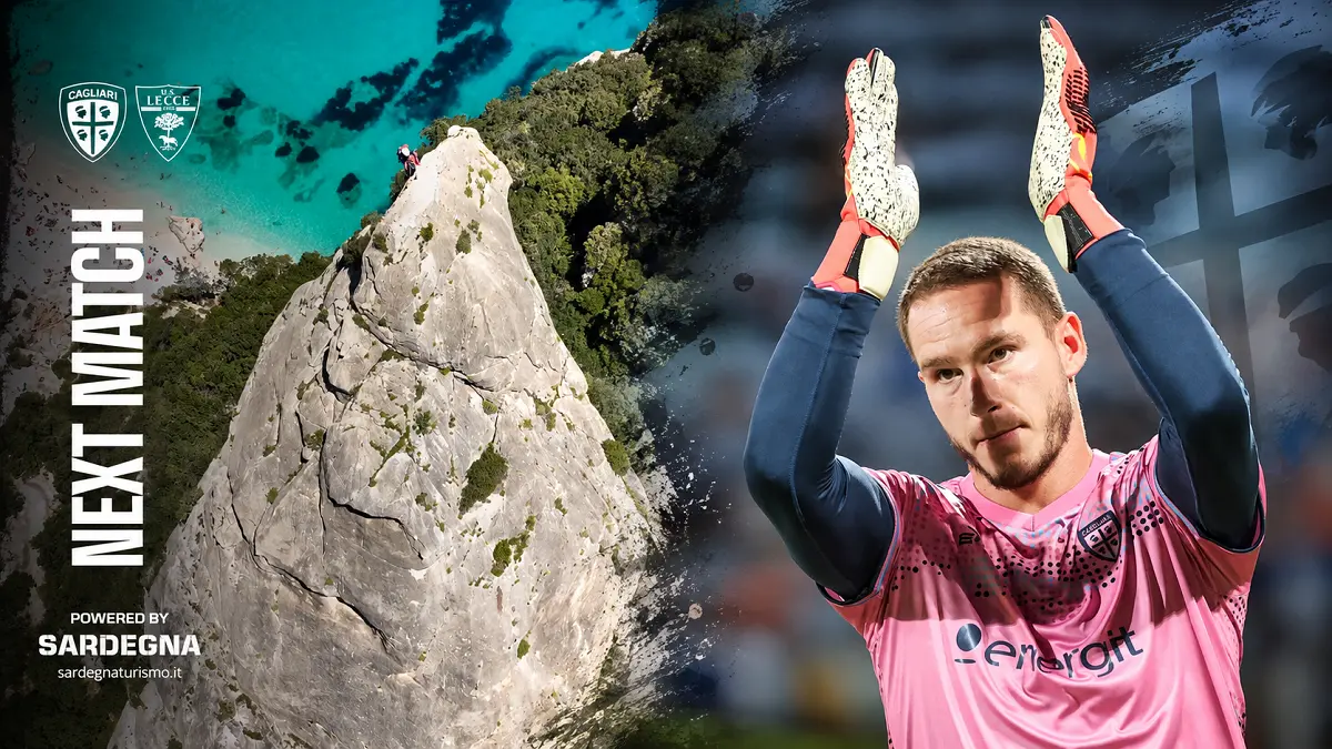 Cagliari menjamu Lecce di Unipol Domus dalam duel pekan ketiga Serie A yang mempertemukan dua tim sama-sama mengoleksi tiga poin. (IG@cagliaricalcio)
