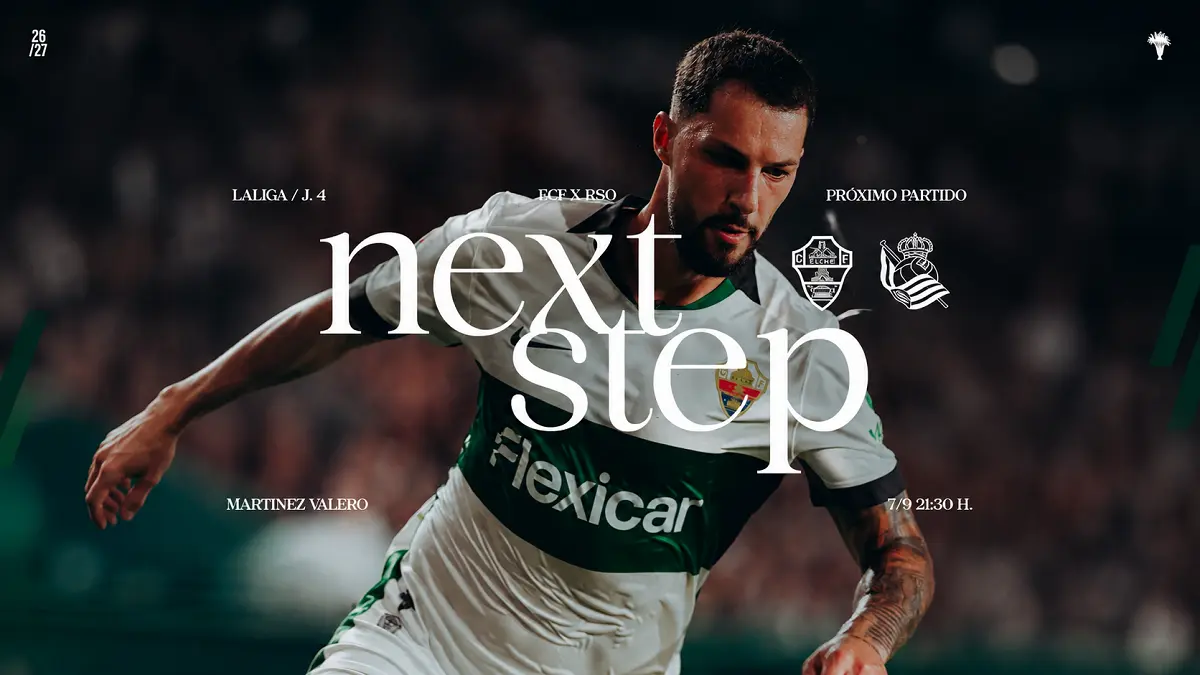 Elche menjamu Real Sociedad di Martínez Valero dengan sejumlah pemain baru berpeluang tampil pada pekan keempat LaLiga. (IG@elchecf)