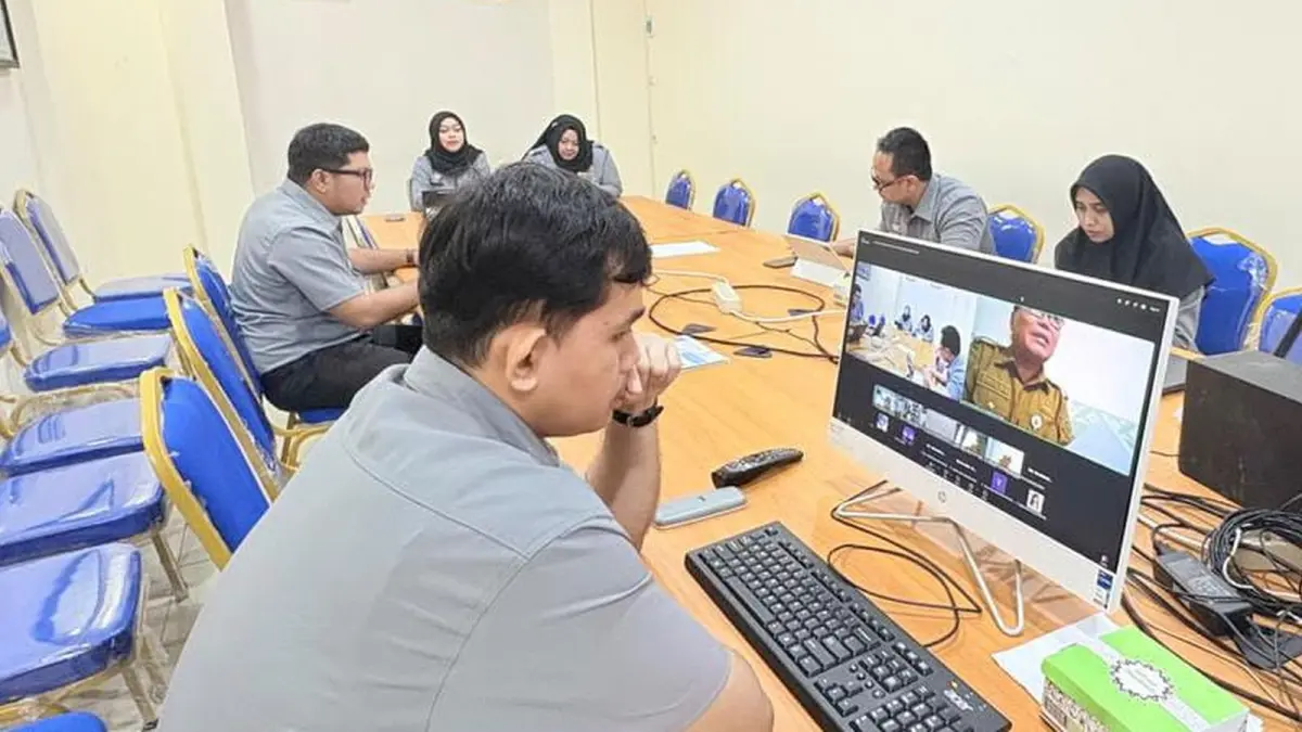 Kanwil Kemenkum Kalbar menggelar rapat harmonisasi Raperda Kota Pontianak tentang penyertaan modal Perumda Air Minum Tirta Khatulistiwa pada Senin (7/9). (DOK KANWIL KEMENKUM KALBAR)