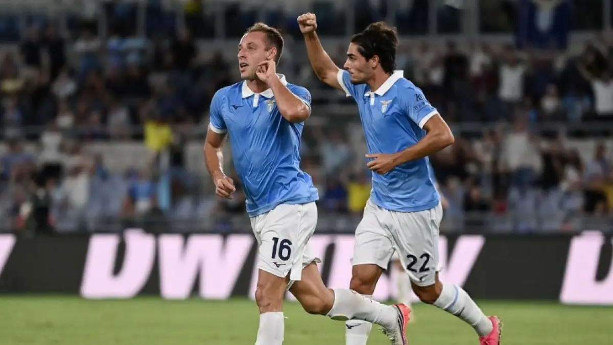 Udinese menjamu Lazio di Bluenergy Stadium, Selasa (8/9/2026), dengan Davide Frattesi (kiri) kembali menjadi pusat perhatian. (IG@davidefrattesi_22)